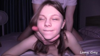 Hooking Up At The Beach – Cutie Makes Him Cum THREE TIMES !