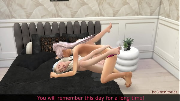 Lesbian seduces classmate and fucks her hard in bathroom