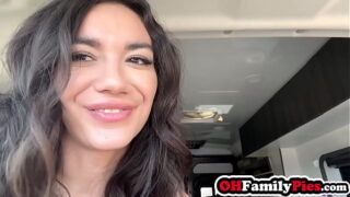 Kinky hiking before hardcore cock riding so Asian teen Sawyer Cassidy got fucked hard