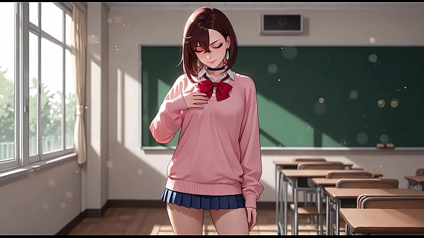 Momo gives you a private lesson after school (AI-generated)